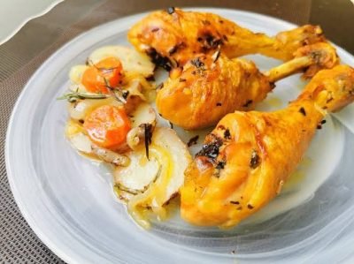 Pierna de Pollo Asada